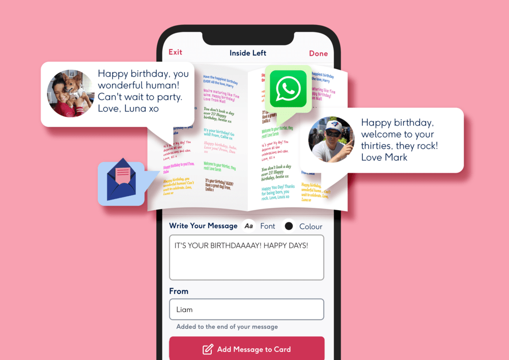 How to create group card