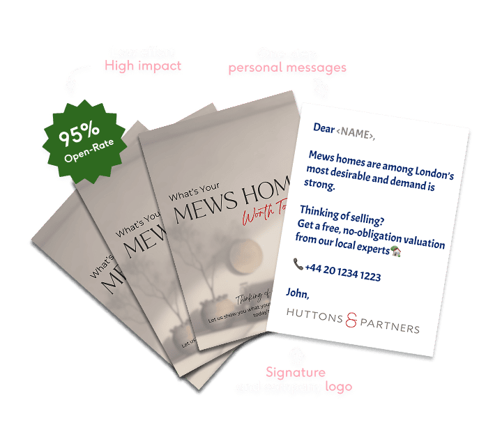 Greetings Card created using Moonpig for Business